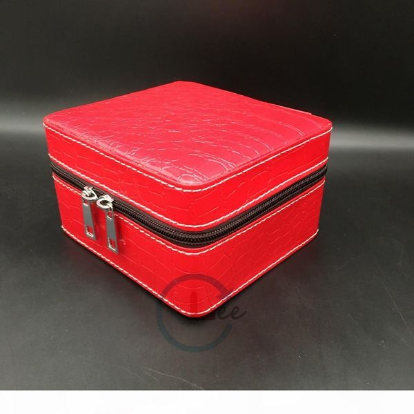 red watch storgage box 2 slots grid zipper crocodile pu leather watches travel boxes jewelry storage organizer case 15*9*14cm, Black;blue
red watch storgage box 2 slots grid zipper crocodile pu leather watches travel boxes jewelry storage organizer case 15*9*14cm, Black;blue
