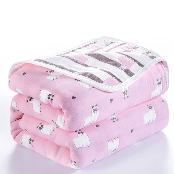 6 layers blanket 100% muslin cotton warp swaddle infant bedding receiving blankets baby bath 90*100cm 200928
6 layers blanket 100% muslin cotton warp swaddle infant bedding receiving blankets baby bath 90*100cm 200928