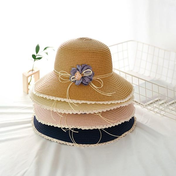 summer beach simple fashion women pure color straw sun cap beach holiday wide brim lace flower bowknot basin fisherman hat, Blue;gray
summer beach simple fashion women pure color straw sun cap beach holiday wide brim lace flower bowknot basin fisherman hat, Blue;gray