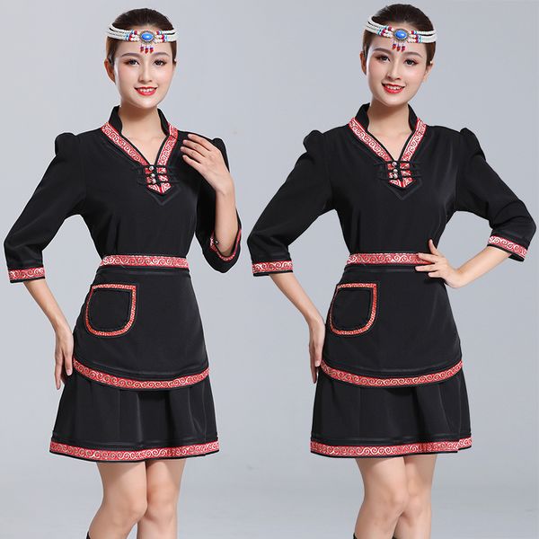 ladies mongolian black robe daily wear mongolia restaurant l waiter overalls mongolian clothing dance performance clothes, Red
ladies mongolian black robe daily wear mongolia restaurant l waiter overalls mongolian clothing dance performance clothes, Red