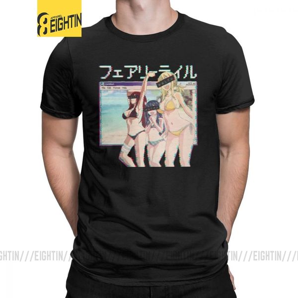 men t shirt fairy tail's beach t-shirt funny short sleeve japanese loli cute vaportrash tee shirt clothes 100% cotton
men t shirt fairy tail's beach t-shirt funny short sleeve japanese loli cute vaportrash tee shirt clothes 100% cotton