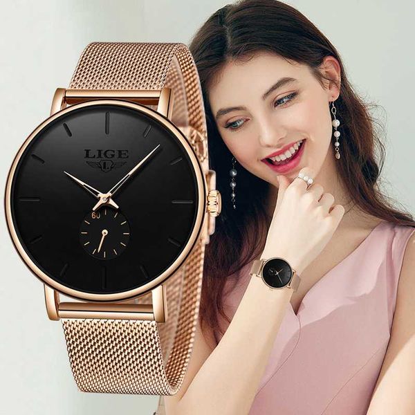 lige luxury fashion woman bracelet watch women casual waterproof quartz ladies dress watches gift lover clock relogio feminino, Slivery;brown
lige luxury fashion woman bracelet watch women casual waterproof quartz ladies dress watches gift lover clock relogio feminino, Slivery;brown