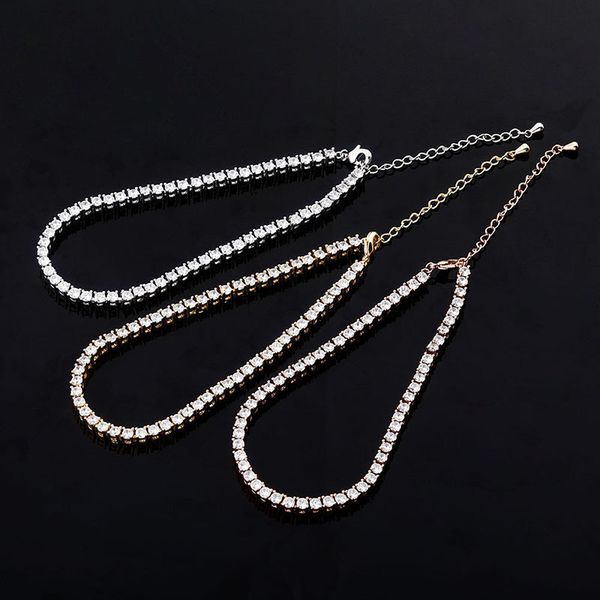 european women shining foot jewelry 4mm zircon tennis chain anklet bling bling iced out cz tennis anklet, Red;blue
european women shining foot jewelry 4mm zircon tennis chain anklet bling bling iced out cz tennis anklet, Red;blue