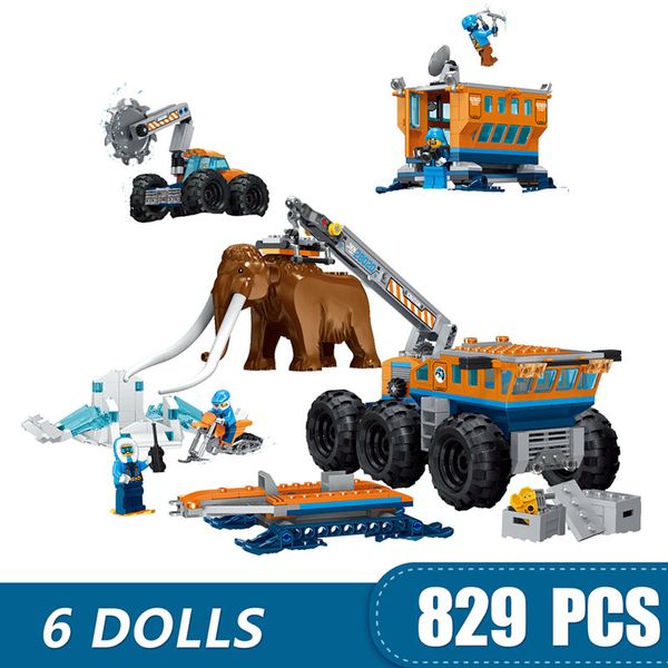 829pcs small building blocks toys compatible with legoing city arctic mobile exploration base gift for girls boys children diy
829pcs small building blocks toys compatible with legoing city arctic mobile exploration base gift for girls boys children diy