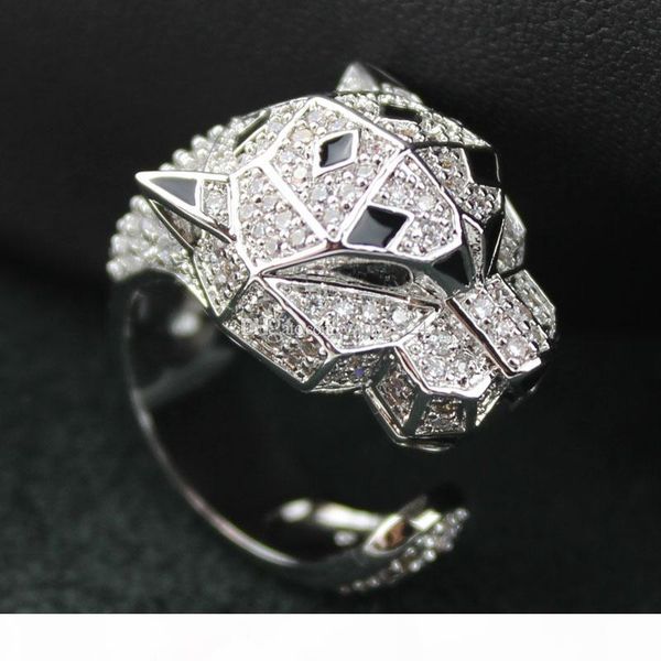 new arrival luxury silver leopard rings for women big animal leopard head rings prong setting cubic zirconia for party famale ring, Golden;silver
new arrival luxury silver leopard rings for women big animal leopard head rings prong setting cubic zirconia for party famale ring, Golden;silver