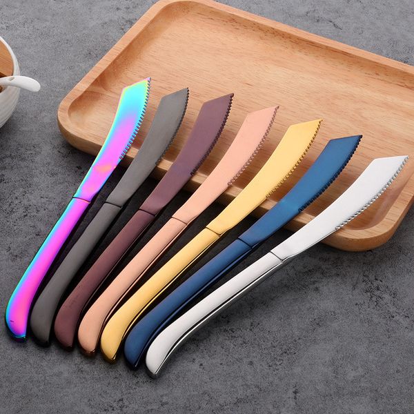 stainless steel rainbow steak knife sharp table knives set restaurant cutlery dinner knife black steak knives in dinnerware set
stainless steel rainbow steak knife sharp table knives set restaurant cutlery dinner knife black steak knives in dinnerware set