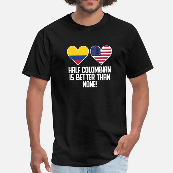 половина колумбийского лучше, чем ничего t shirt мужчины с коротким рукавом создать o шеи нормального fit смешной spring family рубашку 
половина колумбийского лучше, чем ничего t shirt мужчины с коротким рукавом создать o шеи нормального fit смешной spring family рубашку