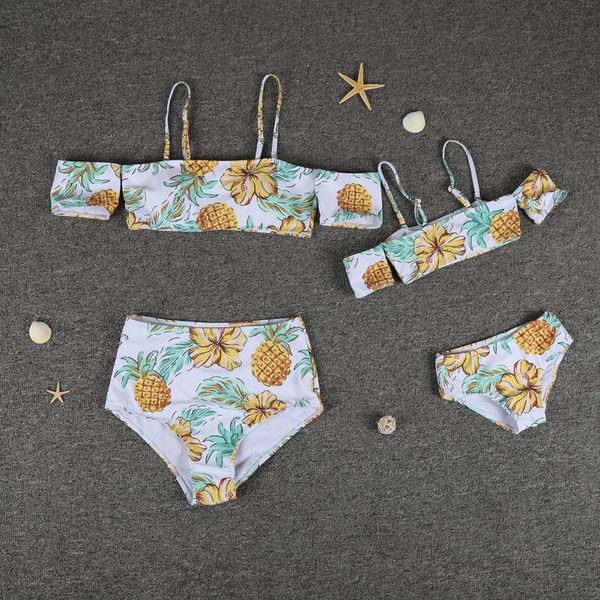 family parent-child swimsuit set print slim sling halter bikini high waist mom daughter swimsuit, Blue
family parent-child swimsuit set print slim sling halter bikini high waist mom daughter swimsuit, Blue