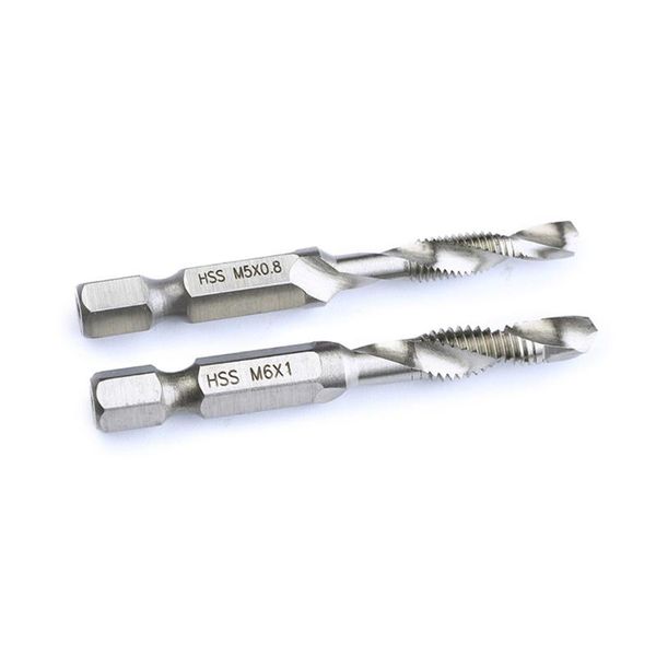 1pc hand tap drill 6pcs/set hex shank hss screw spiral point thread metric plug drill bits m3 m4 m5 m6 m8 m10 hand tools
1pc hand tap drill 6pcs/set hex shank hss screw spiral point thread metric plug drill bits m3 m4 m5 m6 m8 m10 hand tools