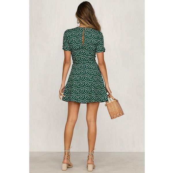 boho summer floral print dress women v-neck holiday beach mini dress new short sleeve party club dresses sundress026, Black;gray
boho summer floral print dress women v-neck holiday beach mini dress new short sleeve party club dresses sundress026, Black;gray
