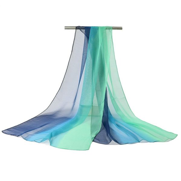 2020 women's georgette scarf new fashion multi-color silk scarf shawl spring summer thin chiffon hijab, Blue;gray
2020 women's georgette scarf new fashion multi-color silk scarf shawl spring summer thin chiffon hijab, Blue;gray