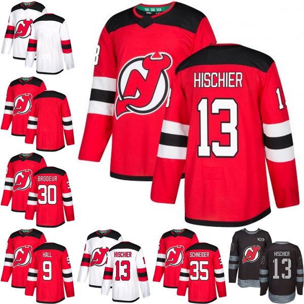 2019 men hischier new jersey devils jersey 9 taylor hall 13 nico hischier 30 martin brodeur 35 cory schneider hockey jerseys, Black;red
2019 men hischier new jersey devils jersey 9 taylor hall 13 nico hischier 30 martin brodeur 35 cory schneider hockey jerseys, Black;red
