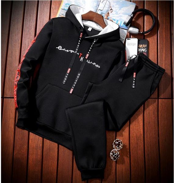 spring autumn brand mens clothing youth casual coat sportswear suit champion pollover hoodie pants tracksuits men sporting suit sweatsuits, Gray
spring autumn brand mens clothing youth casual coat sportswear suit champion pollover hoodie pants tracksuits men sporting suit sweatsuits, Gray