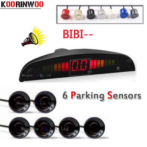 koorinwoo parktronic car parking sensor 6 front and back buzzer alert radars monitor lcd automobiles parking system for safe
koorinwoo parktronic car parking sensor 6 front and back buzzer alert radars monitor lcd automobiles parking system for safe