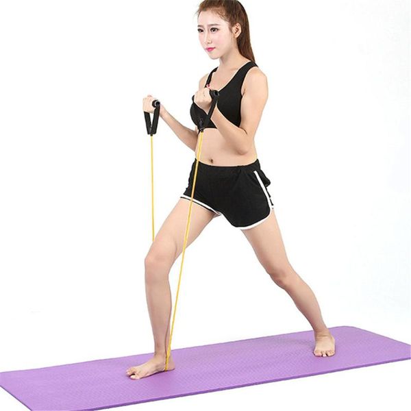 resistance bands fitness workout tension rope with handle elastic pull home bodybuilding training yoga strap 5-10lb
resistance bands fitness workout tension rope with handle elastic pull home bodybuilding training yoga strap 5-10lb