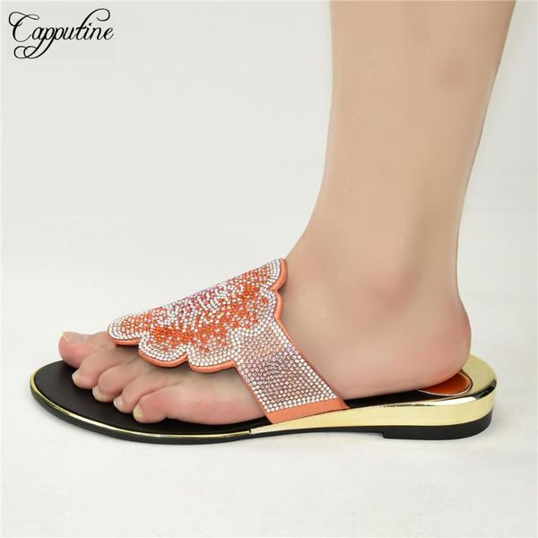 pretty orange design slippers african lower heel lady shoes 88-22 heel height 2.5cm, 5 color, Black
pretty orange design slippers african lower heel lady shoes 88-22 heel height 2.5cm, 5 color, Black