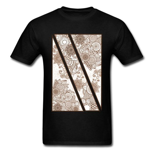 trendy new year floral mandala black men tees geometric short sleeve slim t-shirt father s day custom0262, White;black
trendy new year floral mandala black men tees geometric short sleeve slim t-shirt father s day custom0262, White;black