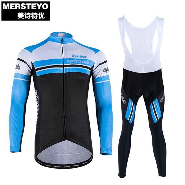 2020 mersteyo breathable bib short cycling jersey sets long sleeve bicycle sportswear set comfortable mtb bike sportwear suit, Black;blue
2020 mersteyo breathable bib short cycling jersey sets long sleeve bicycle sportswear set comfortable mtb bike sportwear suit, Black;blue