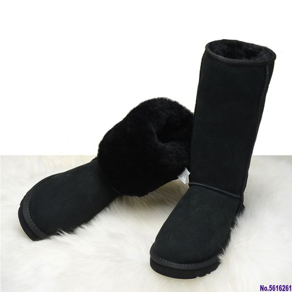 australian style women's snow boots waterproof genuine cow leather winter boots warm women knee-high women shoes, Black
australian style women's snow boots waterproof genuine cow leather winter boots warm women knee-high women shoes, Black