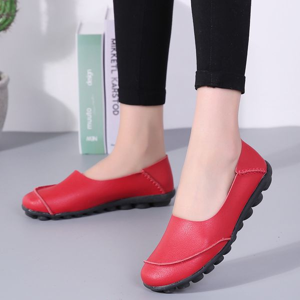 ladies shoes plus size flat shoes female genuine leather loafers slip on women flat oxford sapato feminino ballet flats, Black
ladies shoes plus size flat shoes female genuine leather loafers slip on women flat oxford sapato feminino ballet flats, Black