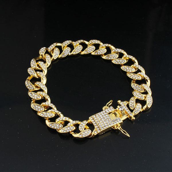 jiayijiaduo hip-hop fashion men's bracelet full bracelet street accessories couple models, Golden;silver
jiayijiaduo hip-hop fashion men's bracelet full bracelet street accessories couple models, Golden;silver