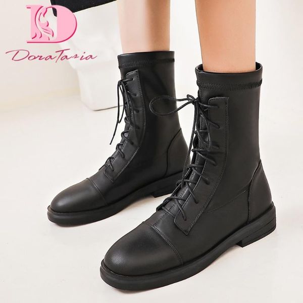 doratasia new fashion lace up comfortable cool leisure autumn motorcycles boots women shoes, Black
doratasia new fashion lace up comfortable cool leisure autumn motorcycles boots women shoes, Black