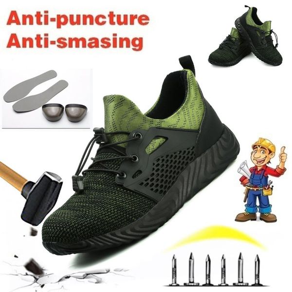jackshibo breathable safety work shoes for men male anti-smashing steel toe working boots indestructible safety shoes sneakers
jackshibo breathable safety work shoes for men male anti-smashing steel toe working boots indestructible safety shoes sneakers