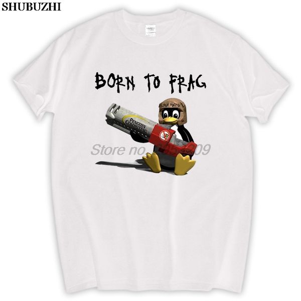 sd unix linux penguin born to frag t-shirts short men shubuzhi brand euro size tee-shirt
sd unix linux penguin born to frag t-shirts short men shubuzhi brand euro size tee-shirt