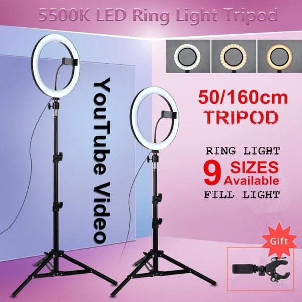 pgraphy youtube led selfie cold warm lighting dimmable led ring light phone video light lamp with tripod ring fill
pgraphy youtube led selfie cold warm lighting dimmable led ring light phone video light lamp with tripod ring fill