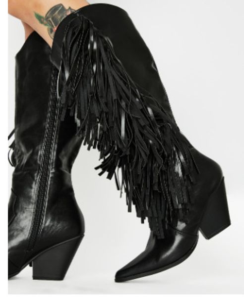 winter boots for fashion women knee high square heel round toe low-heeled casual shoes puppy heel western cowboy fringe boots, Black
winter boots for fashion women knee high square heel round toe low-heeled casual shoes puppy heel western cowboy fringe boots, Black