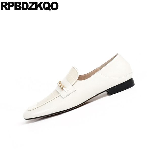 square toe black china chinese brand genuine leather designer shoes women luxury 2020 metal loafers shallow slip on white flats
square toe black china chinese brand genuine leather designer shoes women luxury 2020 metal loafers shallow slip on white flats