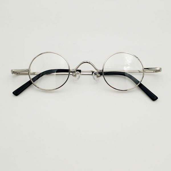 round glasses, very small lens size, gold, black size 36 mm, men's and women's myopia optical prescription reading mirror, White;black
round glasses, very small lens size, gold, black size 36 mm, men's and women's myopia optical prescription reading mirror, White;black