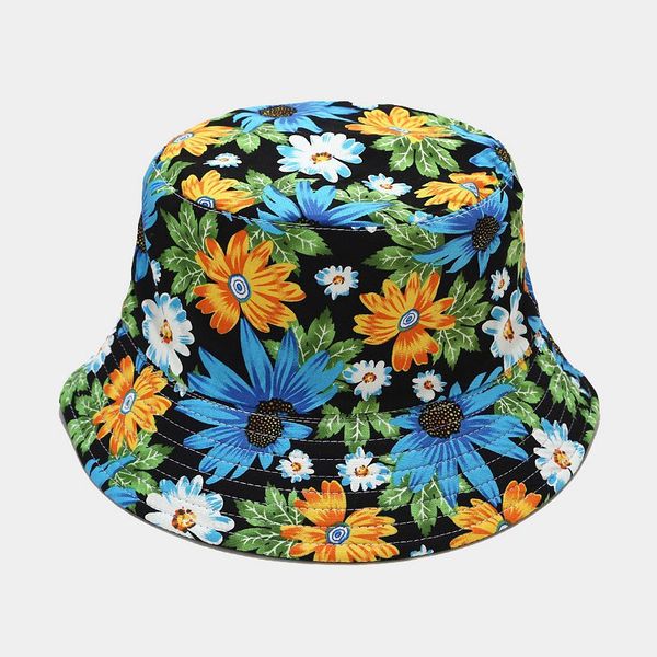limited edition flower pattern double-sided fisherman hat female autumn outdoor sun protection sun hat leisure pot, Blue;gray
limited edition flower pattern double-sided fisherman hat female autumn outdoor sun protection sun hat leisure pot, Blue;gray