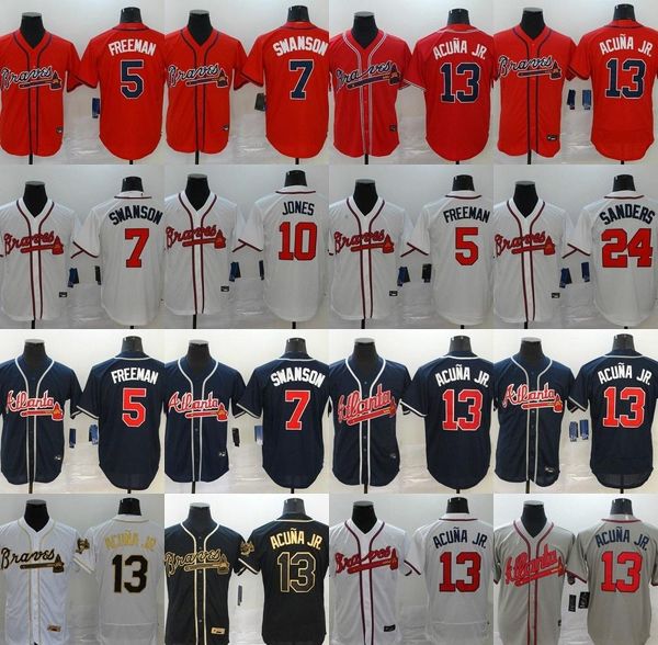 new 2020 braves 13 ronald acuna jr jersey 5 freddie an 7 dansby swanson 24 deion sanders men women kids jersey, Blue;black
new 2020 braves 13 ronald acuna jr jersey 5 freddie an 7 dansby swanson 24 deion sanders men women kids jersey, Blue;black