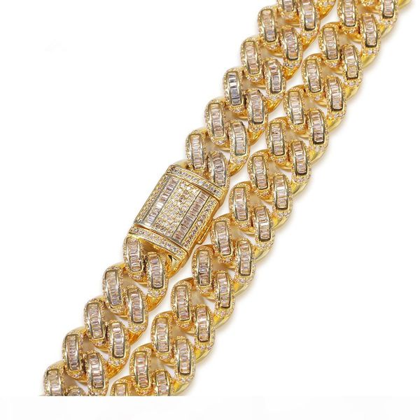 iced cubic zirconia miami cuban link chain necklaces hip hop sqaure cz fashion jewelry chains hip-hop accessories, Silver
iced cubic zirconia miami cuban link chain necklaces hip hop sqaure cz fashion jewelry chains hip-hop accessories, Silver