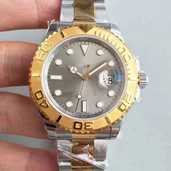 yacht series 40mm sapphire mirror 116622 model automatic movement original folding buckle watch yacht watch, Slivery;brown
yacht series 40mm sapphire mirror 116622 model automatic movement original folding buckle watch yacht watch, Slivery;brown