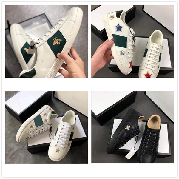 2020 ace повседневная обувь snake для mens женщин с низким top leather кроссовки ace bee stripes обуви прогулки спортивные тренажеры, Black
2020 ace повседневная обувь snake для mens женщин с низким top leather кроссовки ace bee stripes обуви прогулки спортивные тренажеры, Black