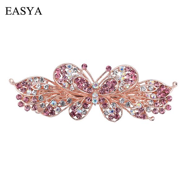 easya new fashion butterfly barrettes hair accessories hairwear jewelry women's crystal butterfly hair pins clips, Golden;silver
easya new fashion butterfly barrettes hair accessories hairwear jewelry women's crystal butterfly hair pins clips, Golden;silver
