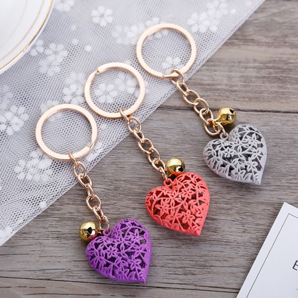 key chain cute полых кружева сердце белл подвеска брелка для женщин luxury car holder брелоков charm сумки, Silver
key chain cute полых кружева сердце белл подвеска брелка для женщин luxury car holder брелоков charm сумки, Silver