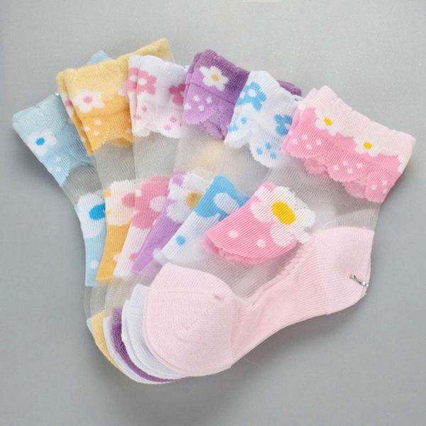 children's crystal socks girls' socks thin ice silk female baby transparent lace thin section stockings stretching tube princess s, Black
children's crystal socks girls' socks thin ice silk female baby transparent lace thin section stockings stretching tube princess s, Black