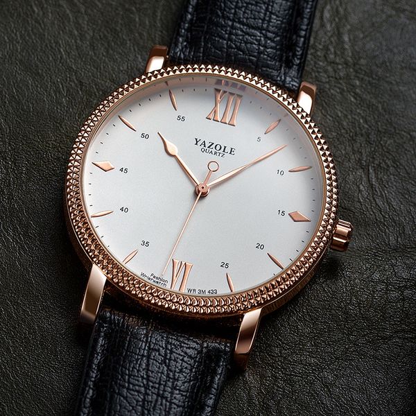 yazole 2020 new quartz analog wrist watch fashion mens watches rose gold leather geneve watch relogio masculino, Slivery;brown
yazole 2020 new quartz analog wrist watch fashion mens watches rose gold leather geneve watch relogio masculino, Slivery;brown