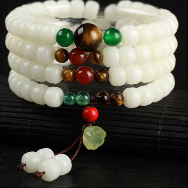 trendy buddhist natural white bodhi root bracelet 108 beads mala tigereye bead prayer strand bracelets wholesale, Black
trendy buddhist natural white bodhi root bracelet 108 beads mala tigereye bead prayer strand bracelets wholesale, Black