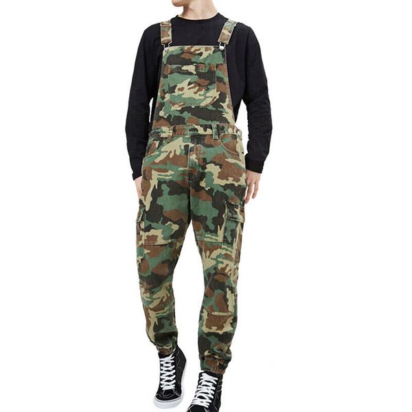 autumn mens fashion camouflage denim jumpsuit casual pockets denim overalls male slim fit suspender pants pantalones de hombre, Black
autumn mens fashion camouflage denim jumpsuit casual pockets denim overalls male slim fit suspender pants pantalones de hombre, Black