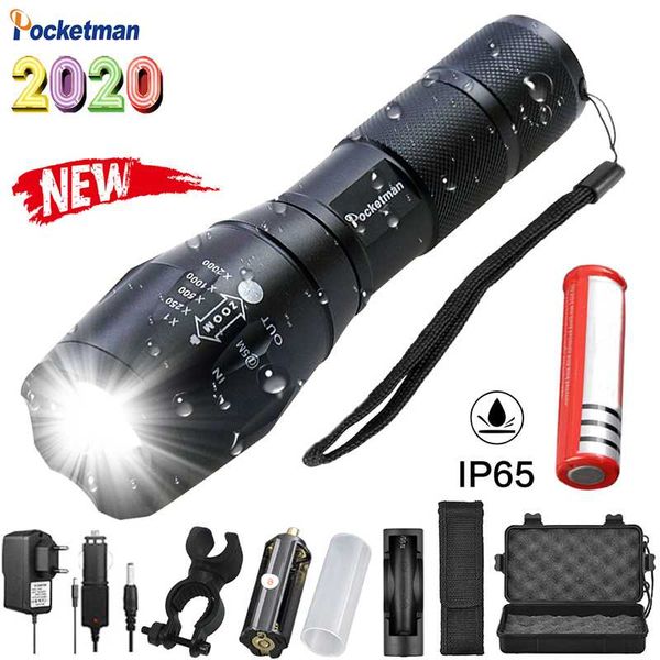 flashlights torches most powerful led high power 5 mode xm-l t6 l2 v6 zoomable rechargeable focus waterproof torch 1*18650 or 3*
flashlights torches most powerful led high power 5 mode xm-l t6 l2 v6 zoomable rechargeable focus waterproof torch 1*18650 or 3*