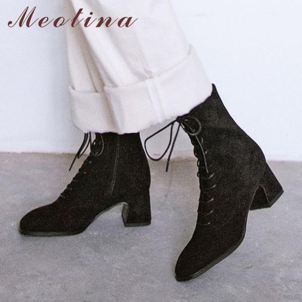 meotina mid-теленок сапоги женская обувь kid suede mid пятки короткие сапоги площади toe толстые каблуки zip узелок леди осень black 40
meotina mid-теленок сапоги женская обувь kid suede mid пятки короткие сапоги площади toe толстые каблуки zip узелок леди осень black 40