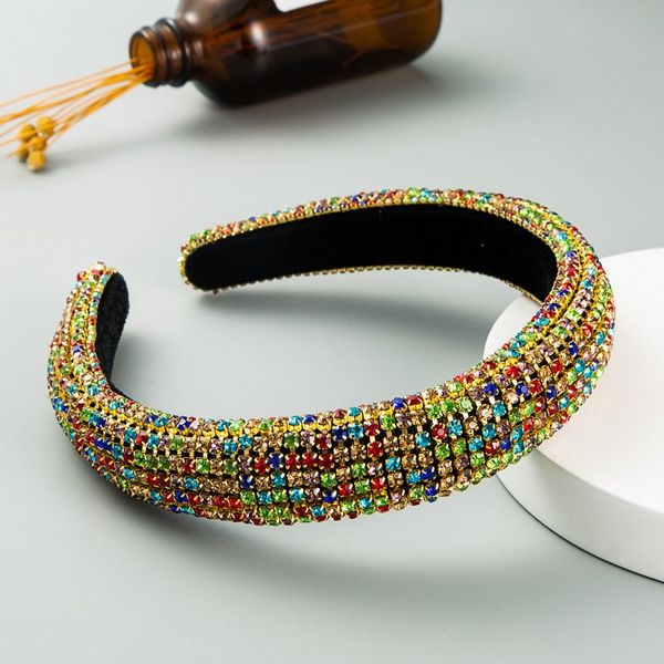 colorful diamond sponge hair band luxury heavy designer sponge headband row rhinestones hair accessories wide 2.5cm 4 colors, Silver
colorful diamond sponge hair band luxury heavy designer sponge headband row rhinestones hair accessories wide 2.5cm 4 colors, Silver