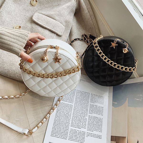ladies bags round bagversion of all-match crossbody rhombic chain shoulder bag fashion
ladies bags round bagversion of all-match crossbody rhombic chain shoulder bag fashion
