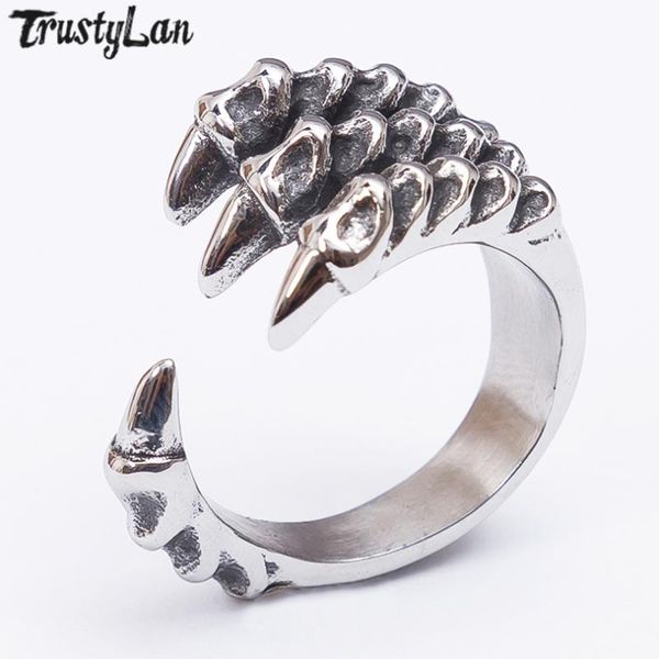 hiphop 16mm wide biker rings man solid stainless steel mens rings gothic dragon claw male ring jewellery gifts for him trustylan, Golden;silver
hiphop 16mm wide biker rings man solid stainless steel mens rings gothic dragon claw male ring jewellery gifts for him trustylan, Golden;silver