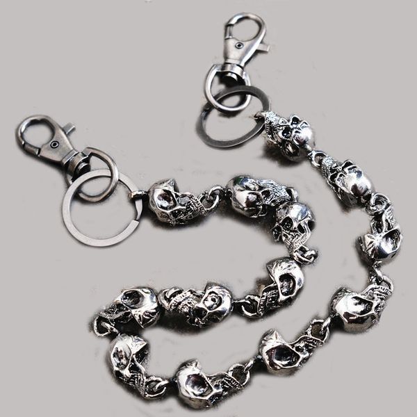 Junerain Fashion New Gimmick Metal Pants Chain Big Ghost Head Dark Personality Trend Metal Waist Chain Wild Men and Women Hot Sale
Junerain Fashion New Gimmick Metal Pants Chain Big Ghost Head Dark Personality Trend Metal Waist Chain Wild Men and Women Hot Sale