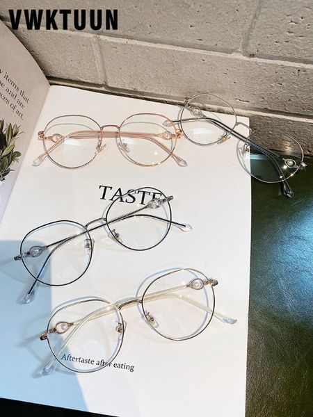vwktuun women's glasses simulated pearl direction optical frame vintage blue light blocking glasses round women computer, Black
vwktuun women's glasses simulated pearl direction optical frame vintage blue light blocking glasses round women computer, Black